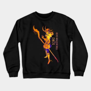 Viking Trickster God Loki Crewneck Sweatshirt